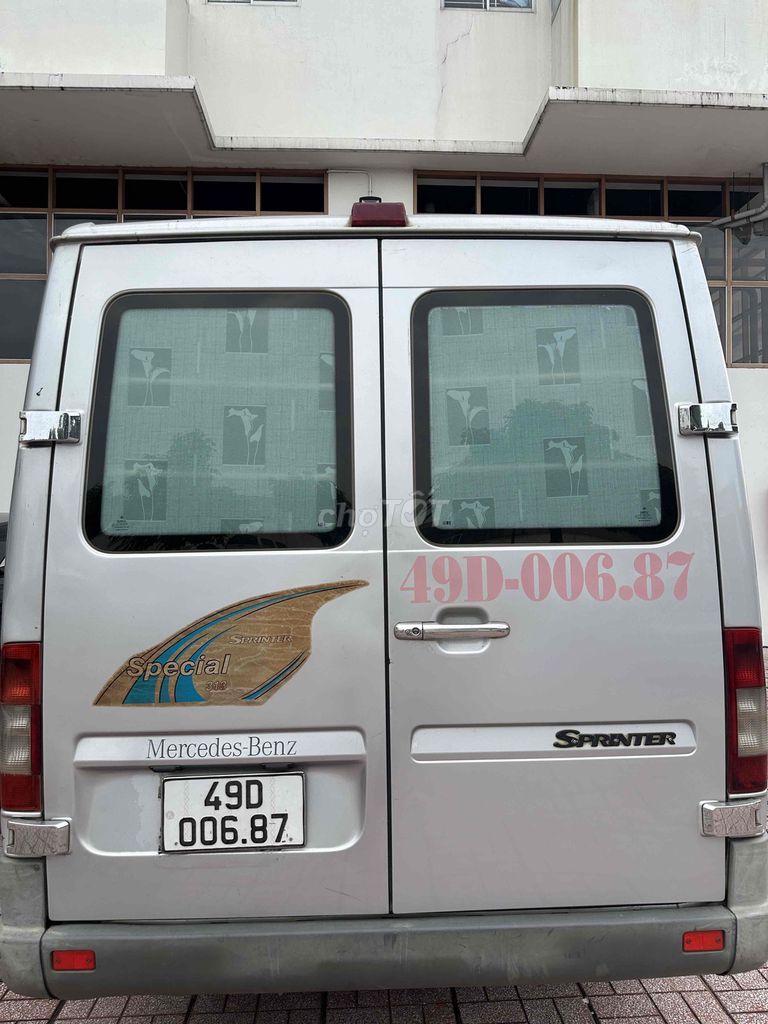 Mercedes Benz Sprinter 2008 Special 313CDI tải van. Mua bán Ô tô tại Huyện Bình Chánh Tp Hồ Chí Minh được đăng bởi Nguyễn anh tuấn hình 2