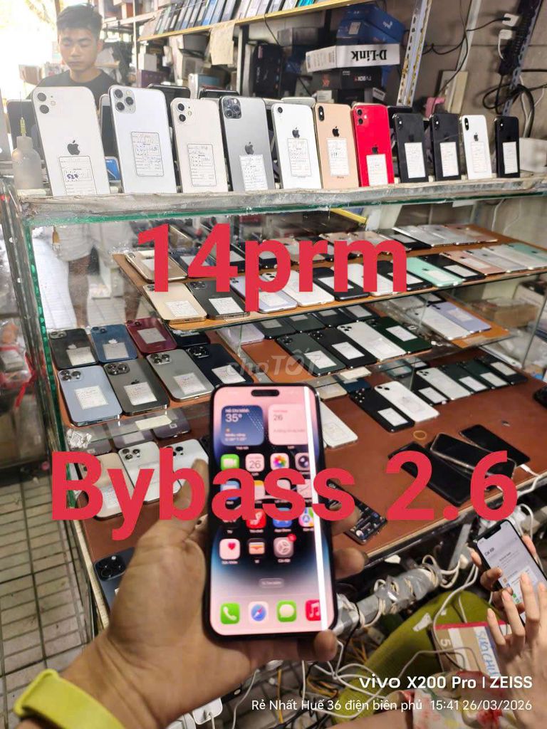 Apple iPhone 14 Pro Max ko sim có cả 15prm 16prm. Mua bán Điện thoại tại Thành phố Huế Thừa Thiên Huế được đăng bởi RẺ NHẤT HUẾ hình 1