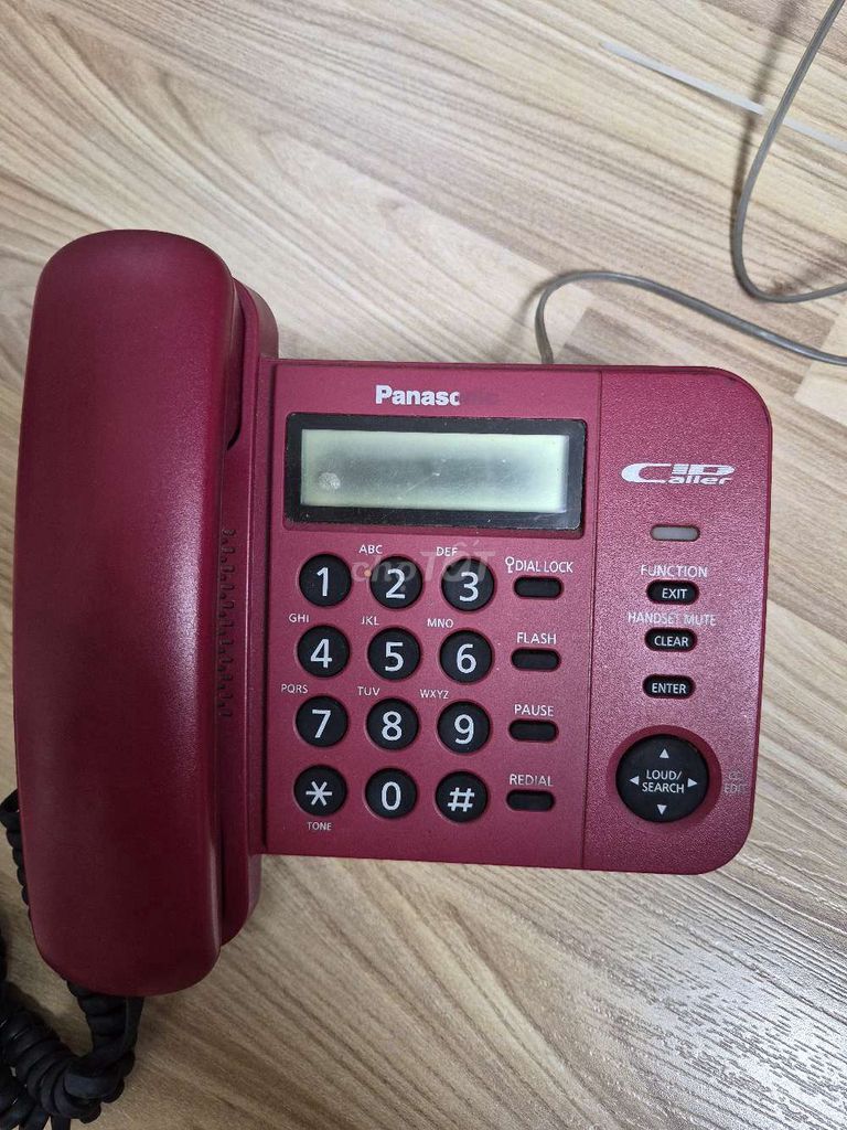 Điện thoại bàn Panasonic KX-TS500MX Đỏ. Mua bán Điện thoại tại Quận 8 Tp Hồ Chí Minh được đăng bởi DTKN hình 1