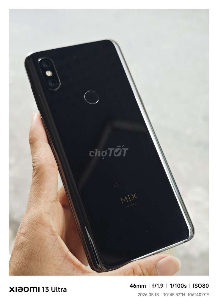 Xiaomi Mi Mix 3 Ram 6/128GB Đen. Mua bán Điện thoại tại Quận 10 Tp Hồ Chí Minh được đăng bởi Jun hình 1