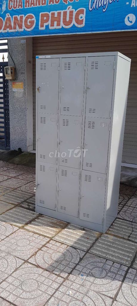 Tủ locker 9 ô .hòa phát