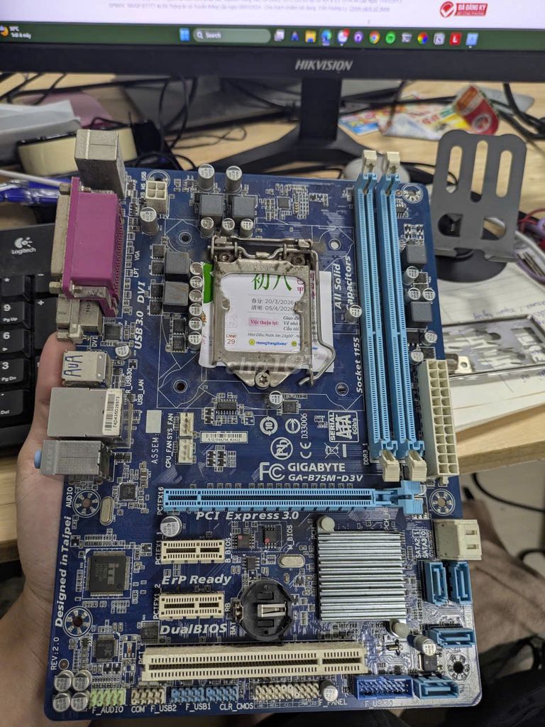 Bo mạch chủ Gigabyte B75M-D3V Lỗi. Mua bán Linh kiện (RAM, Card...) tại Huyện Châu Thành Tây Ninh được đăng bởi Lê Minh Chiến hình 1