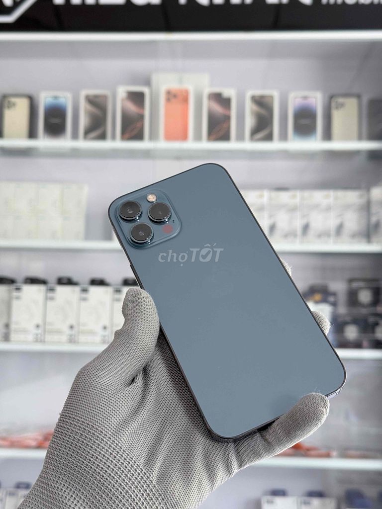 Apple iPhone 12 Pro Max 256GB Xanh Mỹ. Mua bán Điện thoại tại Huyện Củ Chi Tp Hồ Chí Minh được đăng bởi Khang Hiếu Nhân hình 1