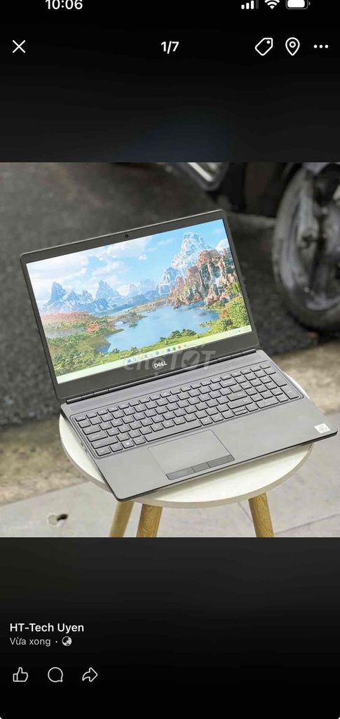 Dell Precision 7550 i7 Gen 10 16GB/512GB Like New. Mua bán Laptop tại Thành phố Biên Hòa Đồng Nai được đăng bởi Uyên Phạm hình 1