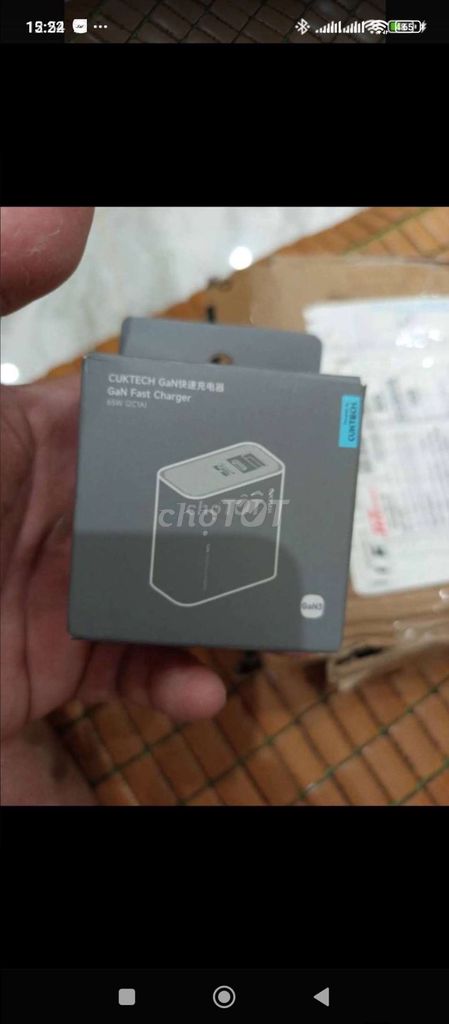 Củ sạc CUKTECH 65W GaN Xám. Mua bán Phụ kiện (Màn hình, Chuột...) tại Huyện Quảng Điền Thừa Thiên Huế được đăng bởi hàng boom lazada hình 1