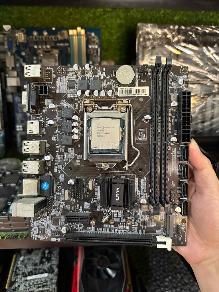 Bo mạch chủ H110 + i3 9100 có igpu.. Mua bán Linh kiện (RAM, Card...) tại Quận Gò Vấp Tp Hồ Chí Minh được đăng bởi Tình Nguyễn hình 1