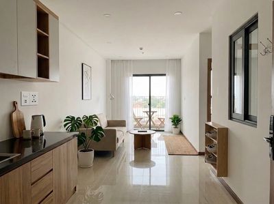Căn hộ 2PN Bcons 53m2 thiết kế tối ưu gần làng đại học Tp.HCM
