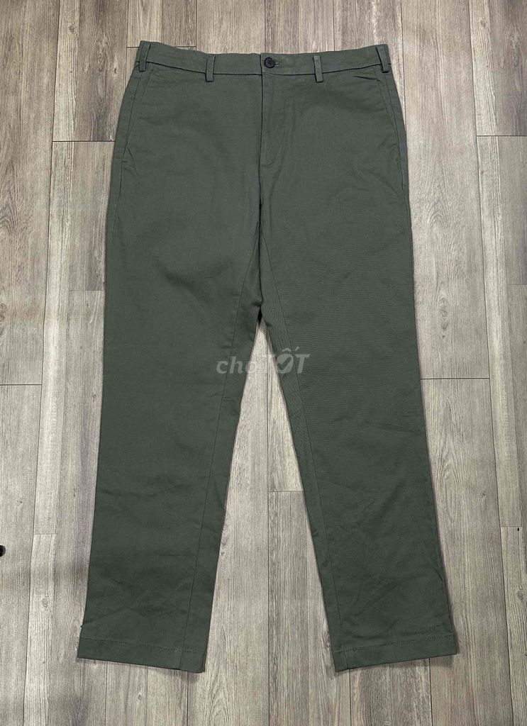 Quần kaki nam Uniqlo co giãn size 32. Mua bán Quần áo tại Quận 12 Tp Hồ Chí Minh được đăng bởi Như 2Hand Chuyên Si Hiệu Tuyển hình 1