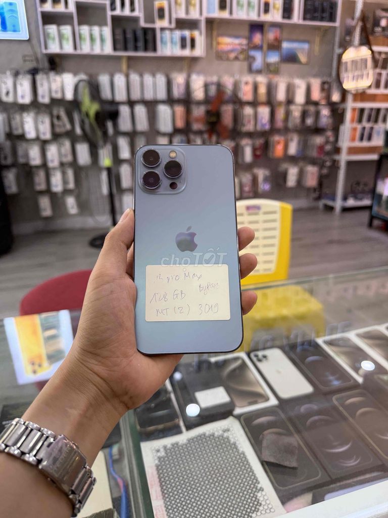 Apple iPhone 13 Pro Max 128GB xanh full. zin. Mua bán Điện thoại tại Quận Hải Châu Đà Nẵng được đăng bởi Hoàng Táo 273 Nguyễn Hoàng Đà Nẵng hình 1