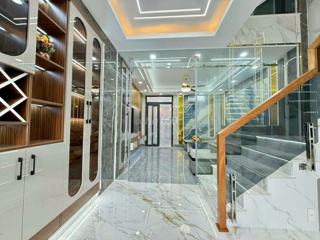 Bán nhà 4x15m 1lững 3 lầu đường 5m xe hơi Lê Văn Khương - ảnh 4