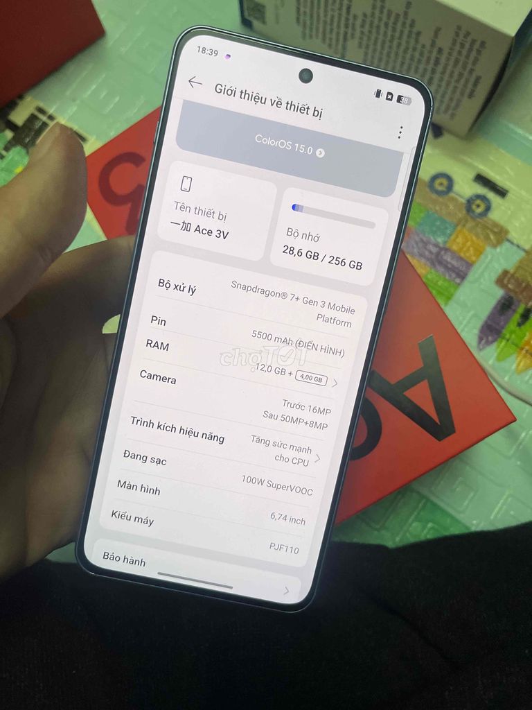 bán oneplus ace 3v fullbkx