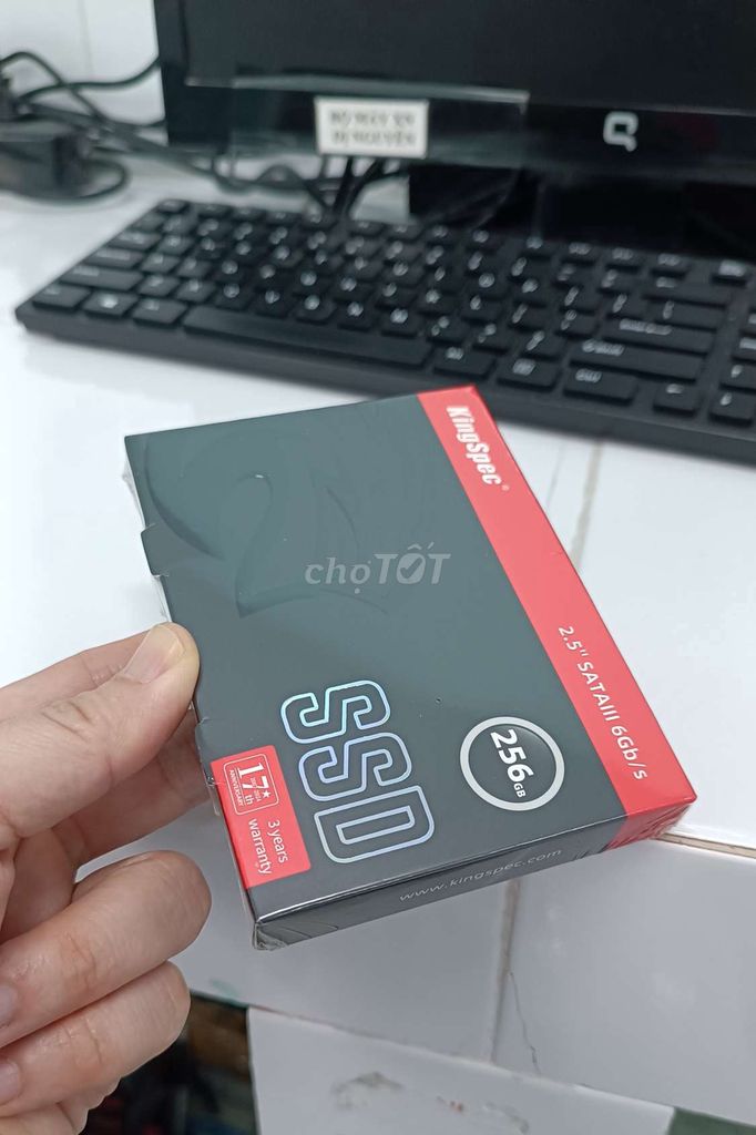 🌼Ssd 256gb new sẵn win office free cáp