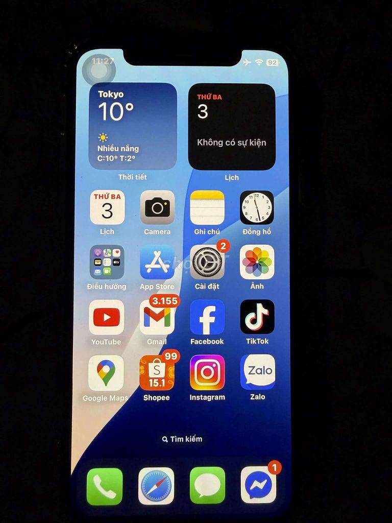 Apple iPhone XS Đã qua sử dụng. Mua bán Điện thoại tại Quận Tân Phú Tp Hồ Chí Minh được đăng bởi HOANG NHAN hình 1