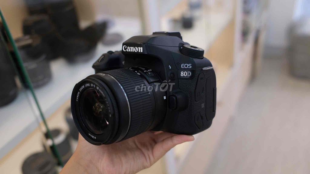 Máy ảnh Canon 80D Đen. Mua bán Máy ảnh, Máy quay tại Quận Phú Nhuận Tp Hồ Chí Minh được đăng bởi Khánh máy ảnh top 1 hình 1