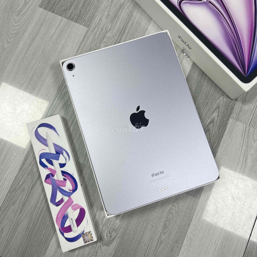 iPad Air 6 11” Wifi 256Gb Tím 99% Fullbox Bh 10/25