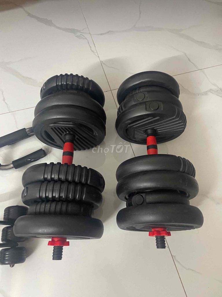 Dụng cụ tập gym Nhựa Đen 40kg. Mua bán Đồ thể thao, Dã ngoại tại Quận Hai Bà Trưng Hà Nội được đăng bởi Nguyễn Đức Sơn hình 1