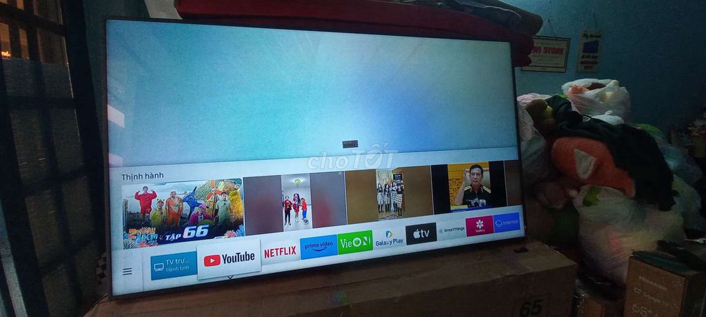 Smart Tivi Samsung 65inch 4K giọng nói, mẫu 2019