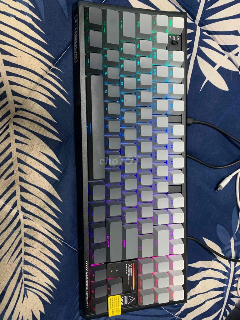 Bàn phím cơ MACHENIKE K600E. Mua bán Phụ kiện (Màn hình, Chuột...) tại Huyện Hóc Môn Tp Hồ Chí Minh được đăng bởi Long Lê hình 1