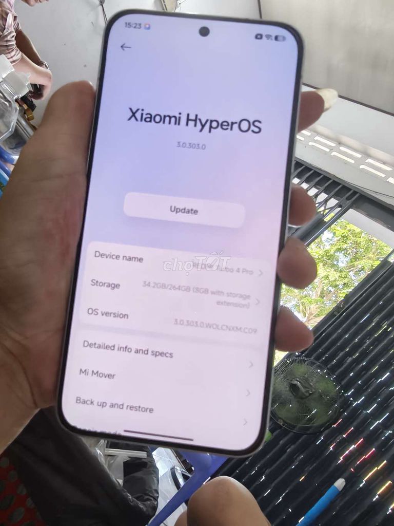 Xiaomi Redmi Turbo 4 Pro 12.256 trắng 99%. Mua bán Điện thoại tại Thành phố Bến Tre Bến Tre được đăng bởi Từ Tuấn Bến Tre hình 1