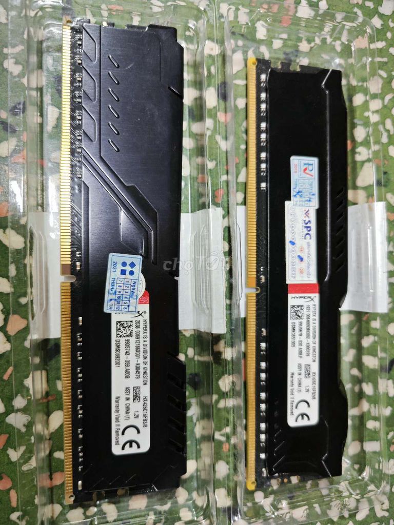 2 thanh ram PC ddr4 8G