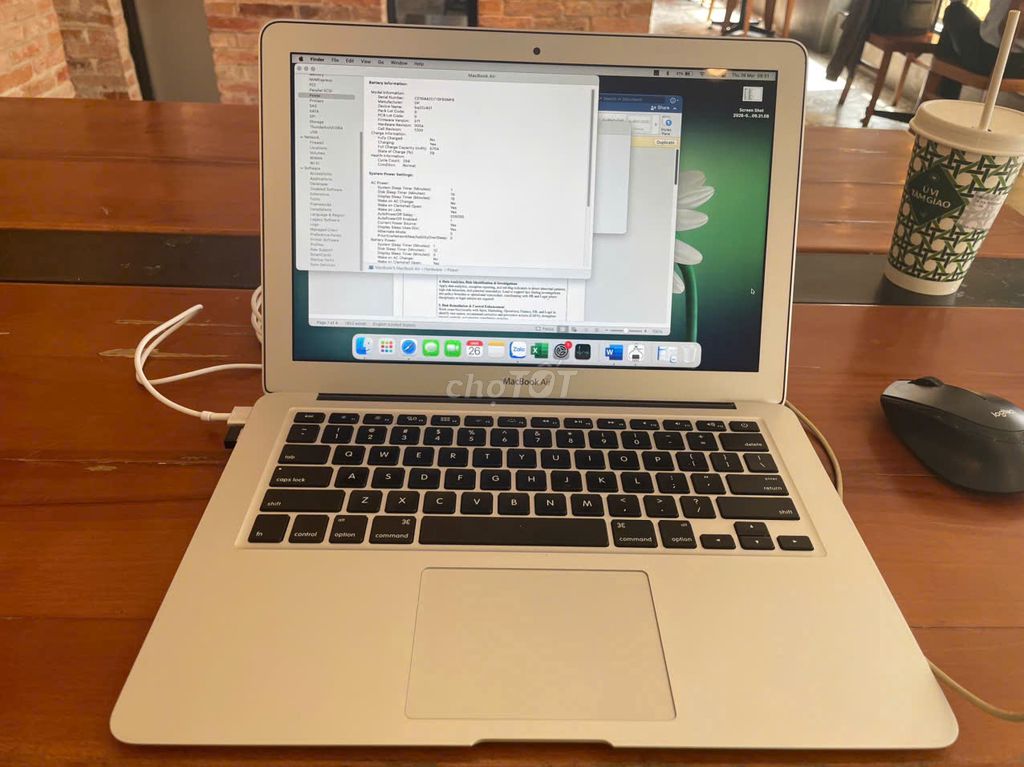 Apple MacBook Air i5 13 inch 8GB/256GB. Mua bán Laptop tại Quận Tân Bình Tp Hồ Chí Minh được đăng bởi Không có Tạ Nha hình 1