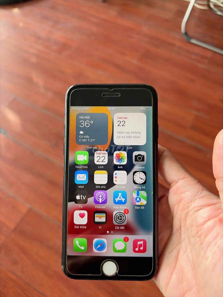 Apple iPhone 7 32GB Đen 89%. Mua bán Điện thoại tại Thành phố Biên Hòa Đồng Nai được đăng bởi Lucas Huỳnh hình 1