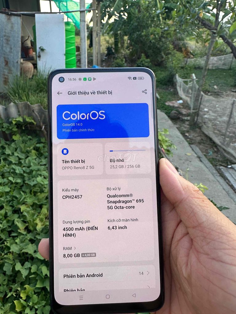 Oppo Reno 8Z 8GB/128GB Đen. Mua bán Điện thoại tại Huyện Gò Công Đông Tiền Giang được đăng bởi Phong Vũ hình 1