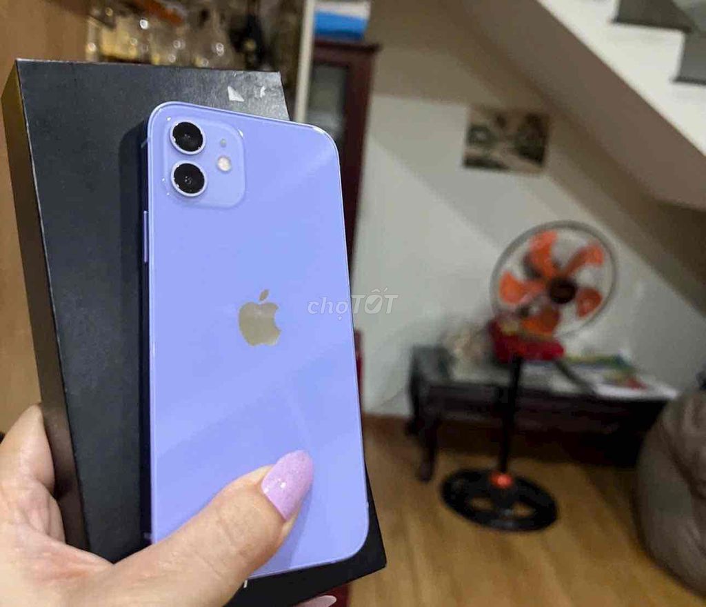 iPhone 12 128GB Tím pin 98 Zin ap. Mua bán Điện thoại tại Quận 3 Tp Hồ Chí Minh được đăng bởi Nam Á Mobile hình 1