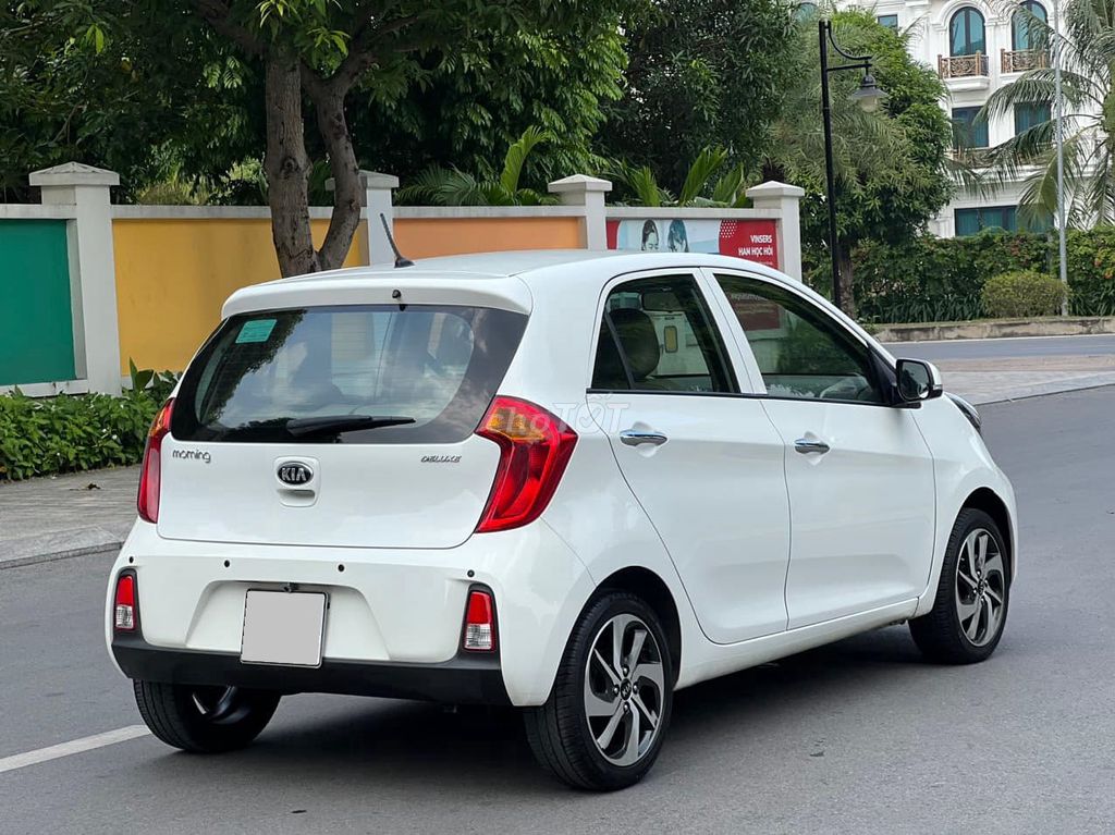 Kia Morrning 2021 số tự động màu trắng đẹp. Mua bán Ô tô tại Quận 12 Tp Hồ Chí Minh được đăng bởi Xuân Trường hình 11