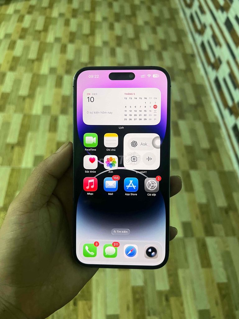 Apple iPhone 14 Pro Max 128GB Tím. Mua bán Điện thoại tại Thị xã Phú Mỹ Bà Rịa - Vũng Tàu được đăng bởi LĐK hình 1
