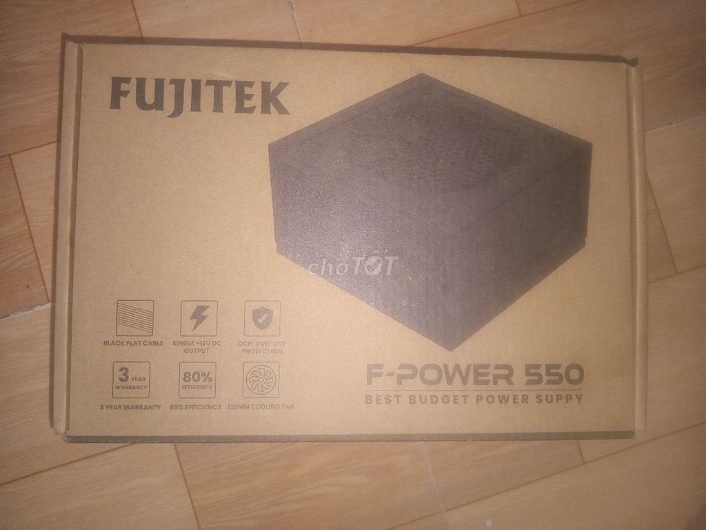 Nguồn máy tính Fujitek F-POWER 550W BH 3 năm. Mua bán Linh kiện (RAM, Card...) tại Huyện Bàu Bàng Bình Dương được đăng bởi Huấn Nông hình 1