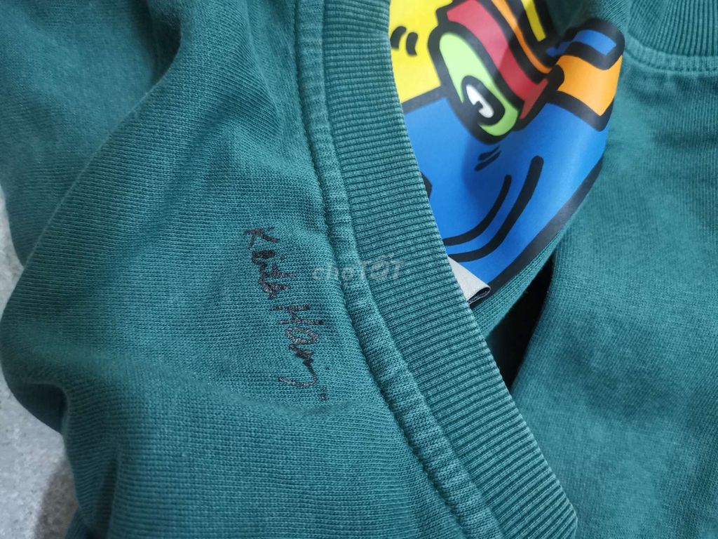 Áo sweater da cá Keith Haring DJMadeDog form M. Mua bán Quần áo tại Quận Gò Vấp Tp Hồ Chí Minh được đăng bởi Hàng 2handsgood hình 6