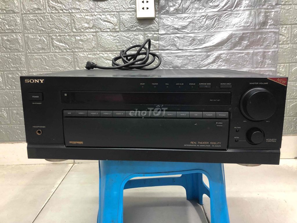 Amply Sony TA-AV670 Đen 100V. Mua bán Tivi, Âm thanh tại Quận 1 Tp Hồ Chí Minh được đăng bởi Lê Tấn Viên hình 1