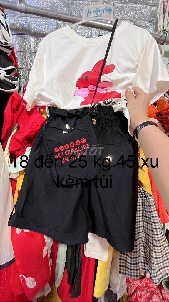 Quần áo trẻ em nữ vải 7-25kg. Mua bán Mẹ và bé tại Thành phố Thủ Dầu Một Bình Dương được đăng bởi hana thanh li hình 1