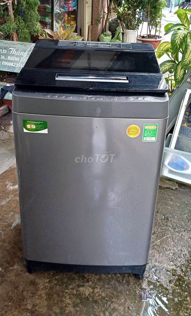 Máy giặt toshiba inverter 11 kg zin bảo hành 3 tha