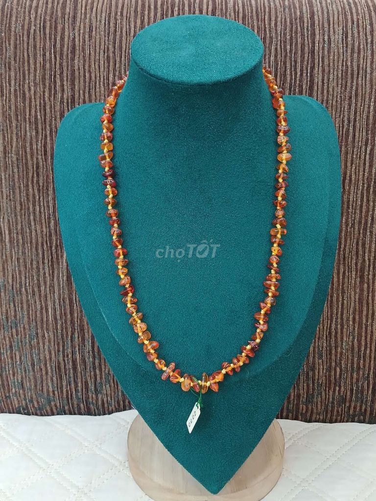 Vòng cổ gổ phách đeo tốt cho sức khỏe.. Mua bán Phụ kiện thời trang khác tại Thành phố Thủ Đức Tp Hồ Chí Minh được đăng bởi Nguyễn nữ thuý linh hình 1