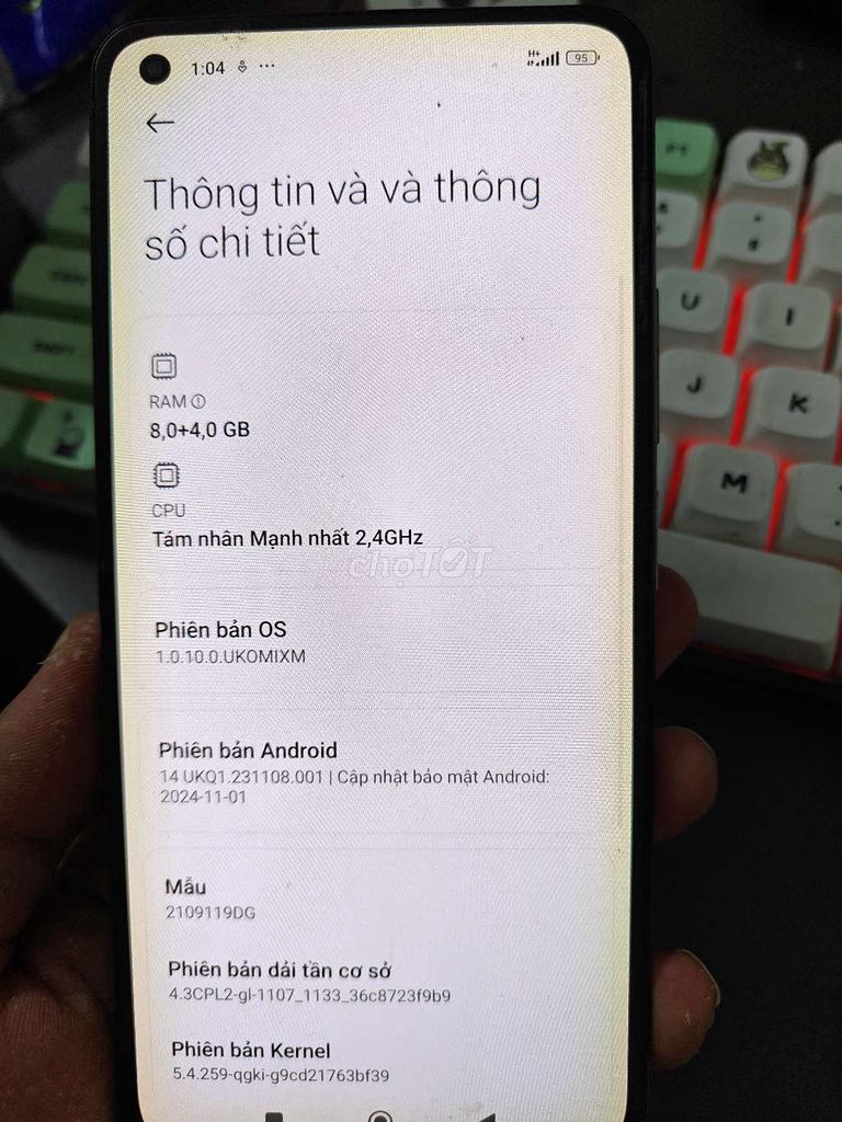 Xiaomi 11 Lite 5G NE. Mua bán Điện thoại tại Thành phố Thủ Đức Tp Hồ Chí Minh được đăng bởi Điện Thoại Giá Tốt hình 1