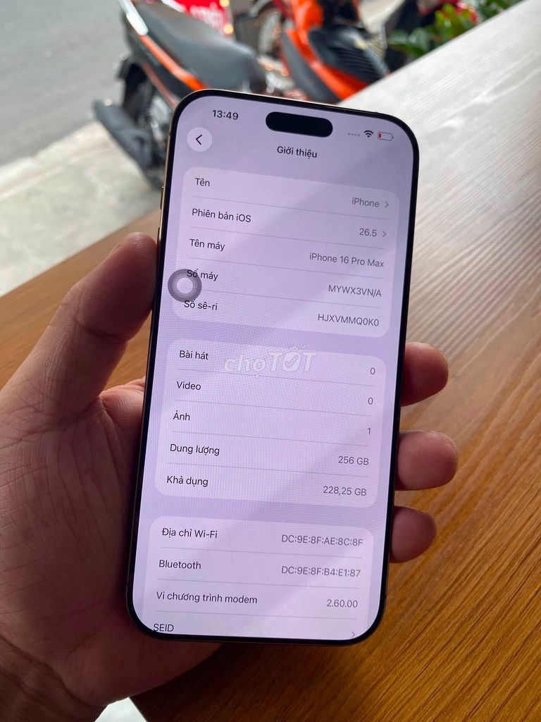 Apple iPhone 16 Pro Max 256GB Vàng VNA. Mua bán Điện thoại tại Quận 5 Tp Hồ Chí Minh được đăng bởi Hội Đồ Điện Tử hình 1