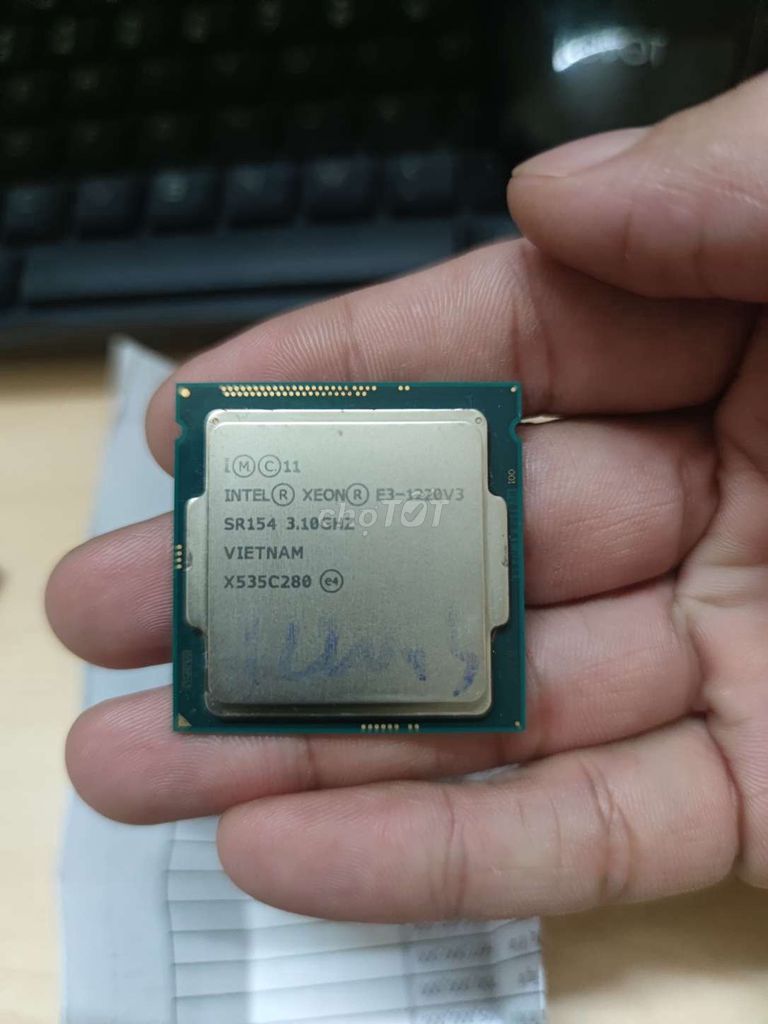 CPU Xeon E3-1220V3 Đang Sử Dụng Tốt