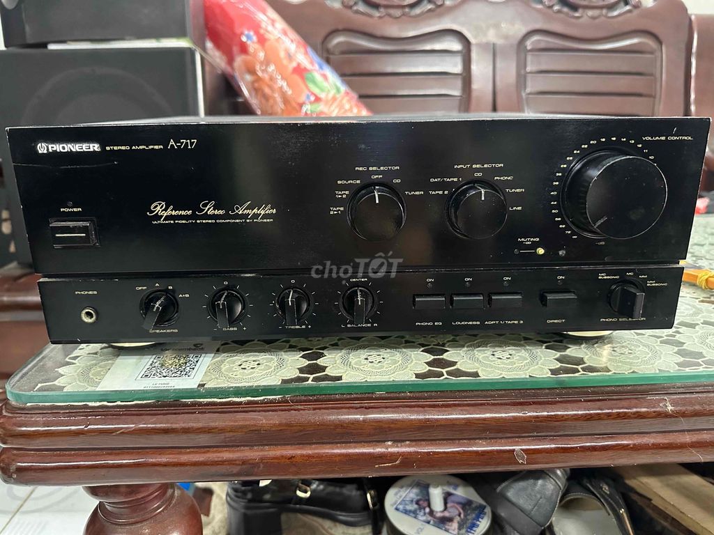 Amply Pioneer A717 Đen 250W. Mua bán Tivi, Âm thanh tại Quận Ninh Kiều Cần Thơ được đăng bởi Tùng Pioneer hình 1