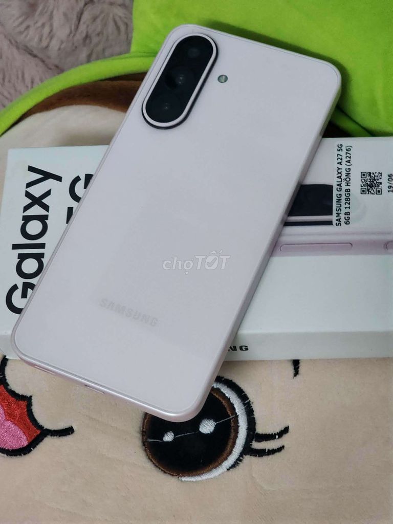 Samsung Galaxy A27 5G 128GB Hồng. Mua bán Điện thoại tại Huyện Nhà Bè Tp Hồ Chí Minh được đăng bởi Thu Hà hình 1