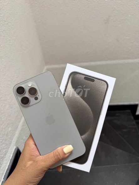 iPhone 15 Pro Max 256GB Xám Đã sử dụng. Mua bán Điện thoại tại Quận 5 Tp Hồ Chí Minh được đăng bởi Hội Đồ Điện Tử hình 1