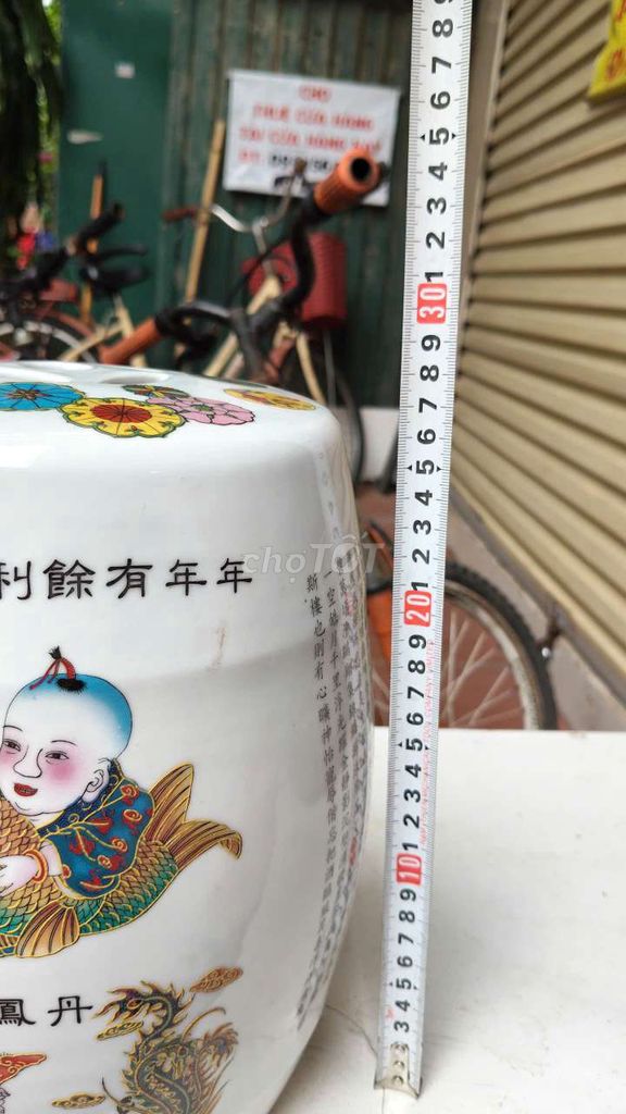 Đôn sứ Gốm sứ Trắng đa sắc. Mua bán Cây cảnh, đồ trang trí tại Quận Bắc Từ Liêm Hà Nội được đăng bởi Mr Gia Huy hình 1