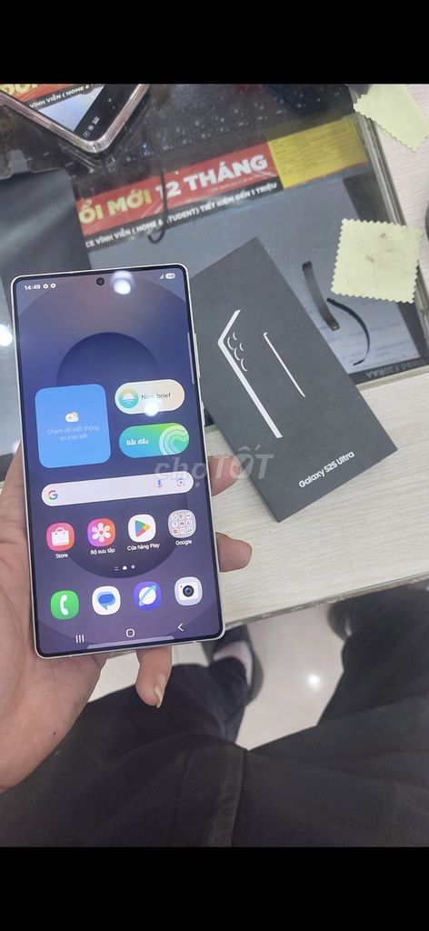 Samsung Galaxy S25 Ultra Gray Titan Đã kích hoạt. Mua bán Điện thoại tại Thành phố Tây Ninh Tây Ninh được đăng bởi Chàng Trai Bách Hoá Xanh hình 1