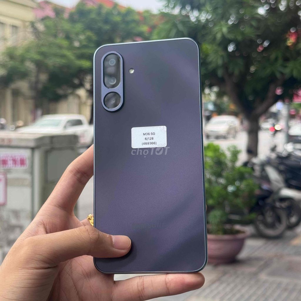 🔉Samsung Galaxy M36 5G Tím 6GB/128GB Like new. Mua bán Điện thoại tại Quận Ngô Quyền Hải Phòng được đăng bởi minmobile HP hình 1