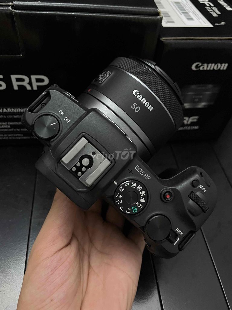 Máy ảnh Canon RP + RF 50mm F1.8 STM. Mua bán Máy ảnh, Máy quay tại Quận 10 Tp Hồ Chí Minh được đăng bởi Tuấn Anhh hình 1