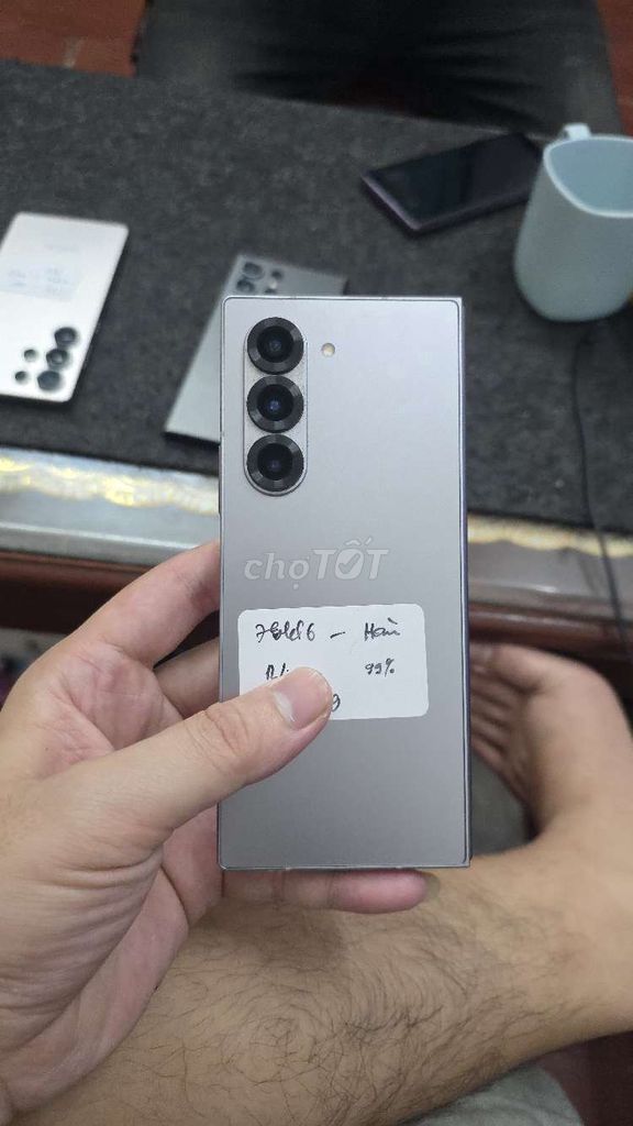 Samsung Galaxy Z Fold6 256GB Bạc. Mua bán Điện thoại tại Quận Thanh Xuân Hà Nội được đăng bởi Shandp thanh xuân hình 1