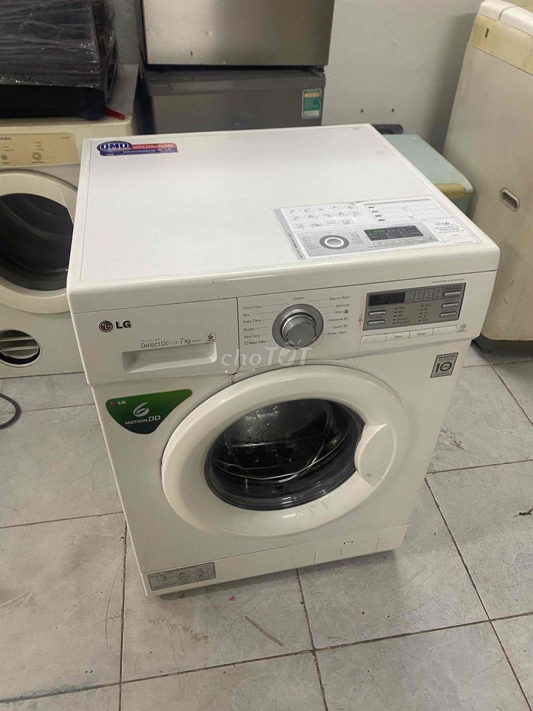 Máy giặt LG 7kg cửa trước Trắng đã sử dụng. Mua bán Máy giặt tại Quận 12 Tp Hồ Chí Minh được đăng bởi Thế Luận hình 1