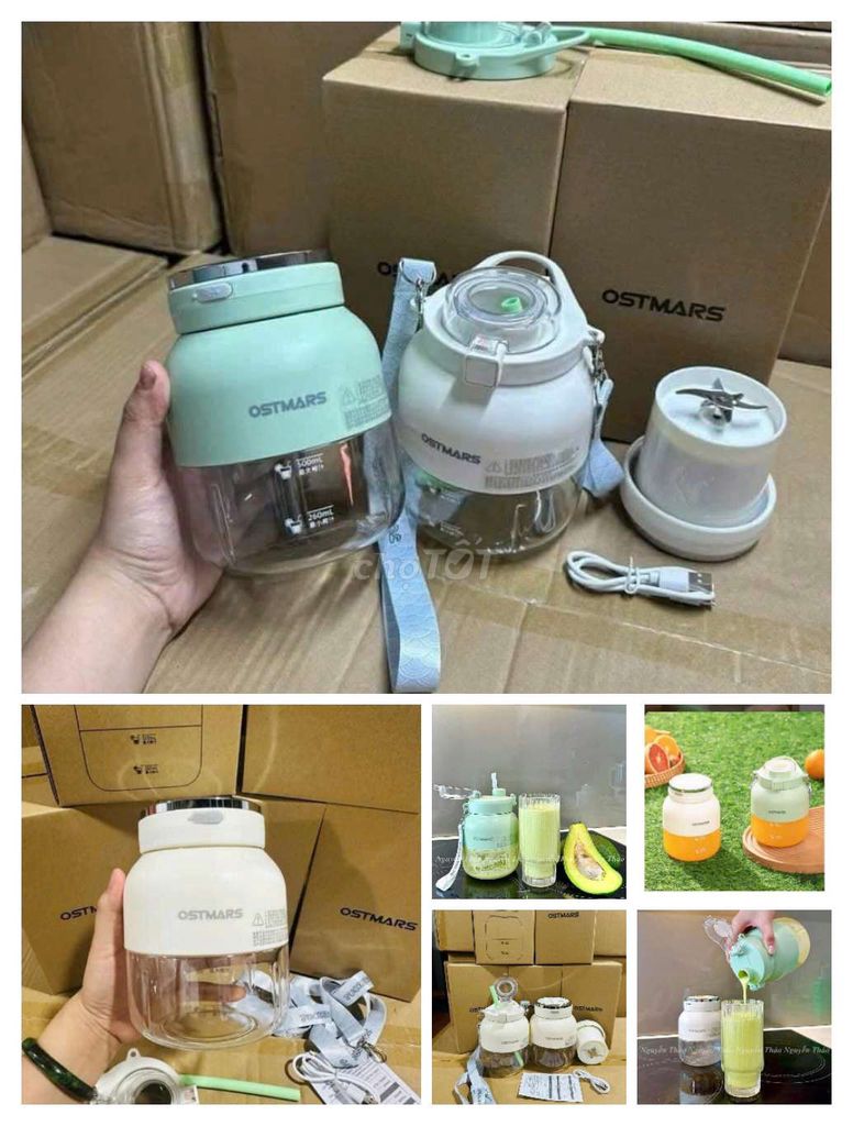 Máy xay 10lưỡi đa zi năng 299k 500ml màu ngẫunhiên