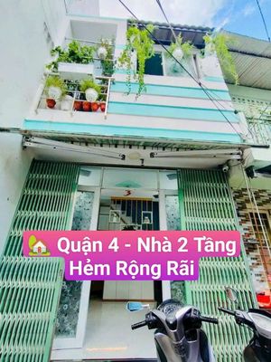 🏡 Q4 HOT – NHÀ 2 TẤM HẺM RỘNG – SÁT MẶT TIỀN ĐOÀN VĂN BƠ – SỔ RIÊNG. Mua bán nhà ở tại Quận 4 Tp Hồ Chí Minh được đăng bởi Thành Hưng Land